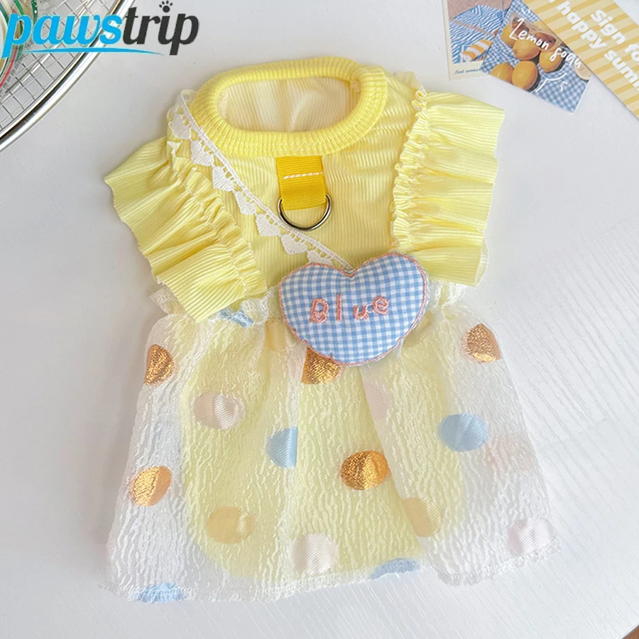 Falda transpirable para perro pequeño o mediano, ropa fresca - imagen 4