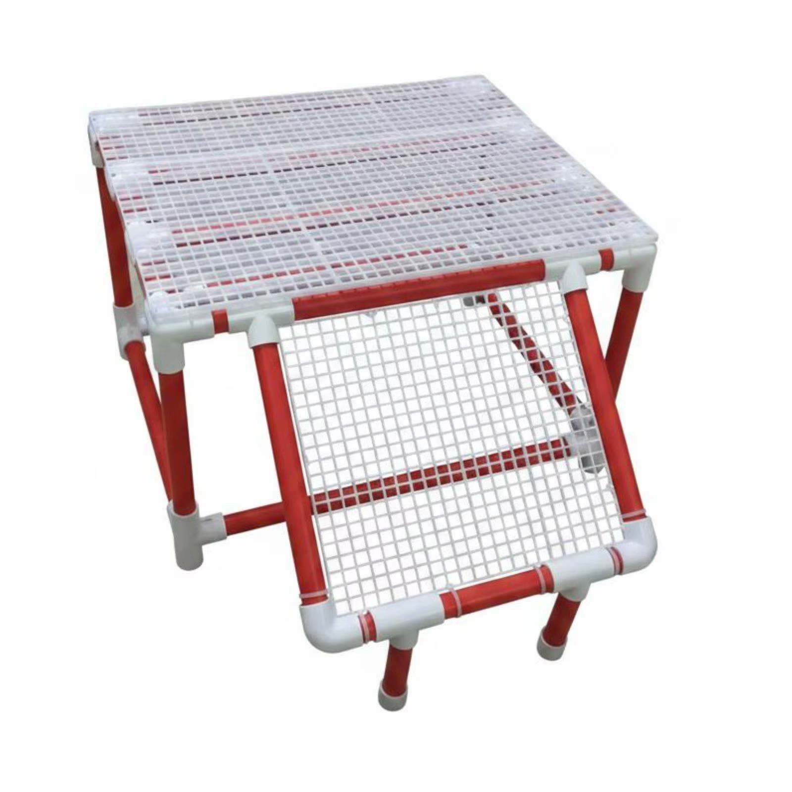 Plataforma elevadas para reptiles con soporte lámpara basking