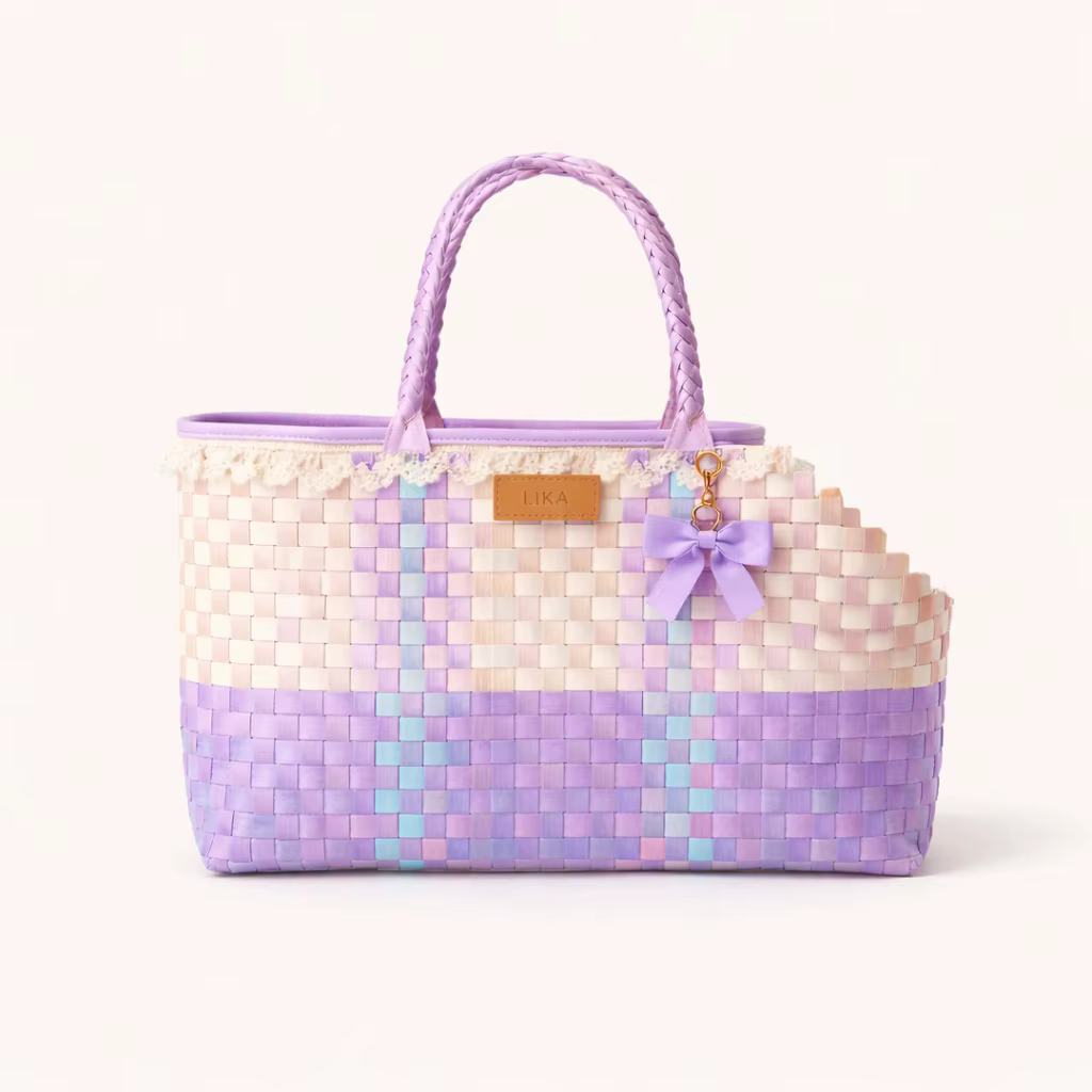 Interior del bolso de mano para mascotas