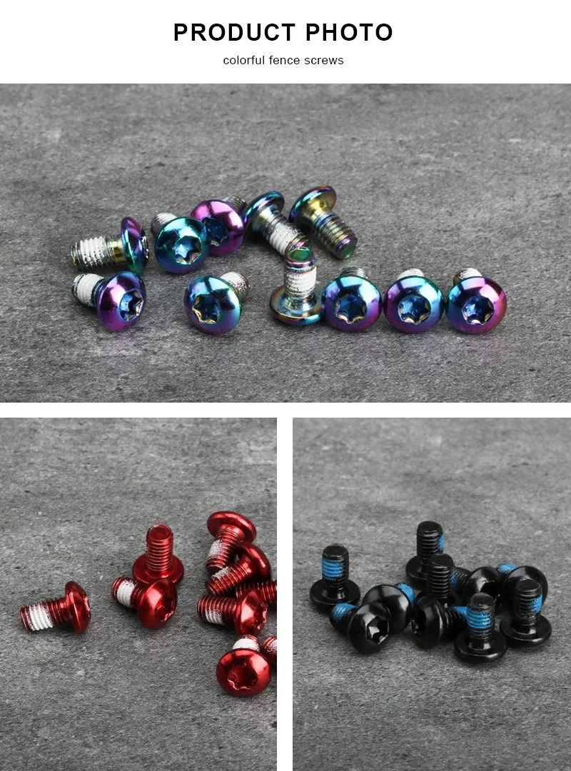 Herramienta T25 y tornillos de disco para bicicleta
