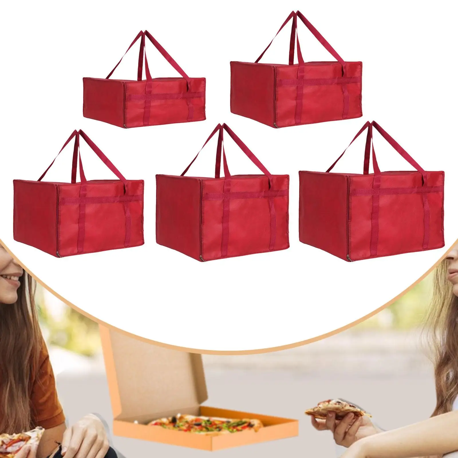 Bolsa de catering aislada Kesoto con placa base extraíble