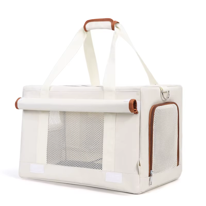 Bolsa de transporte doble capa para gatos y perros transpirable - imagen 2