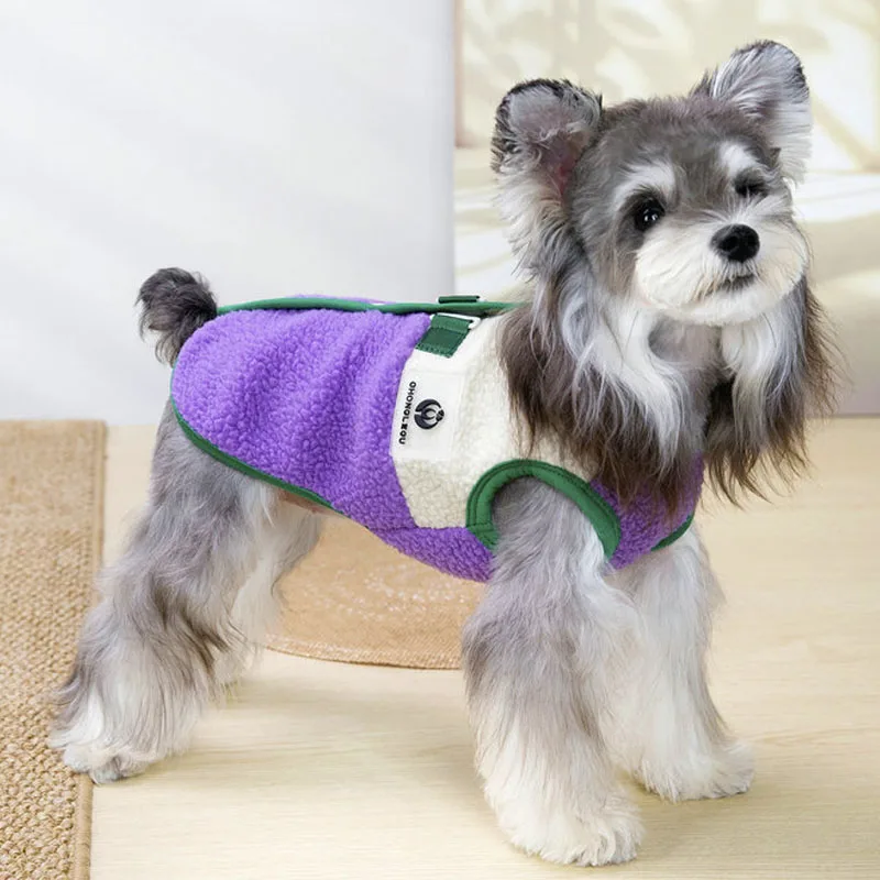 Chaqueta lana invierno para perros pequeños y medianos – Caliente para Chihuahua y Poodle - imagen 3