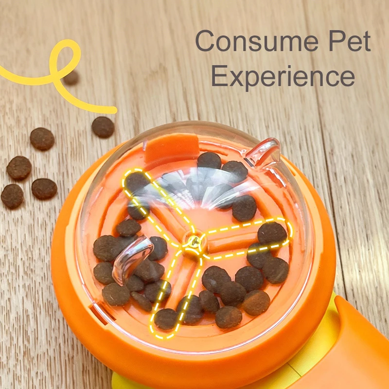 Dispensador de comida y puzzle 2 en 1 para gato y perro pequeño - imagen 5