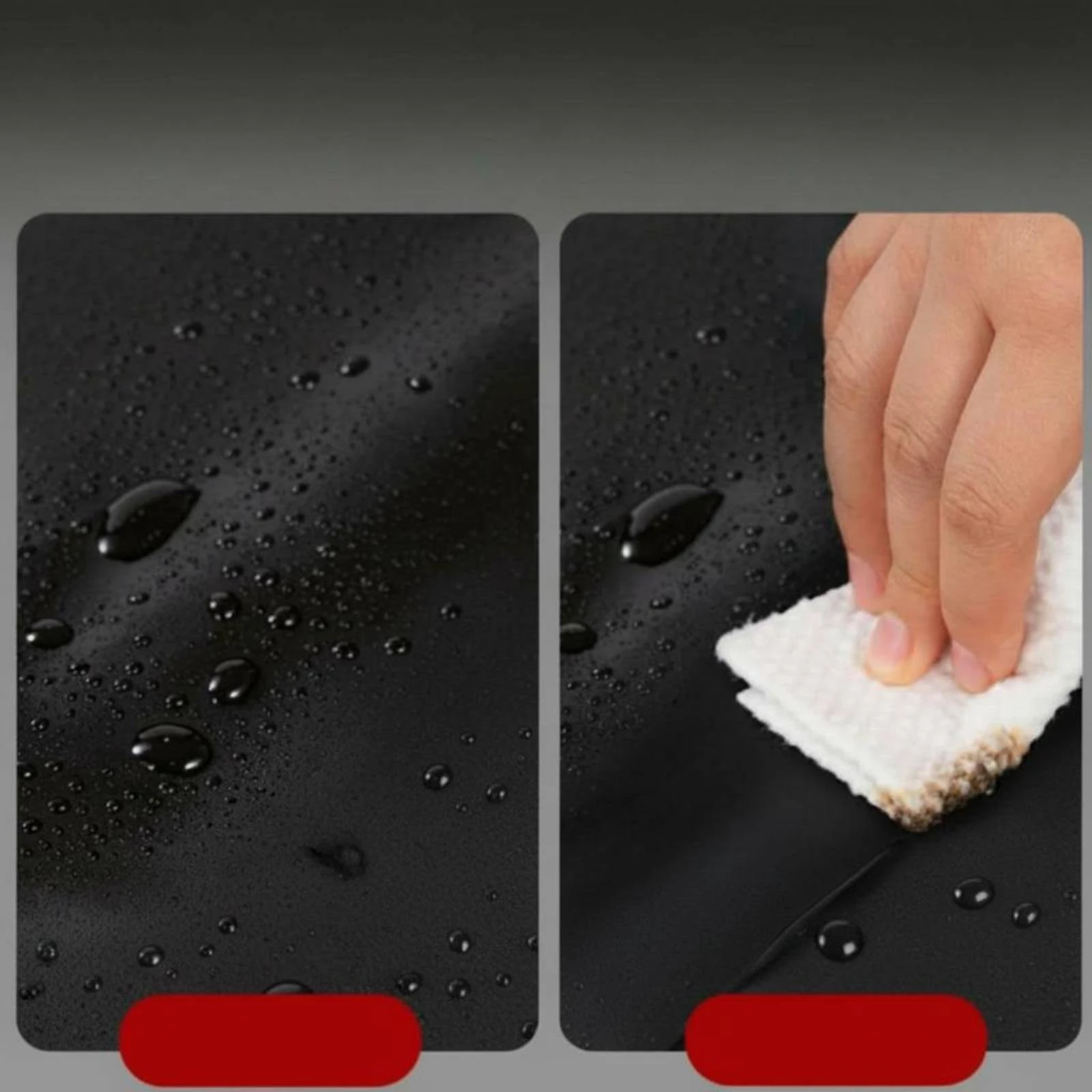 Delantal impermeable de PVC resistente a aceite para gato y perro - imagen 2