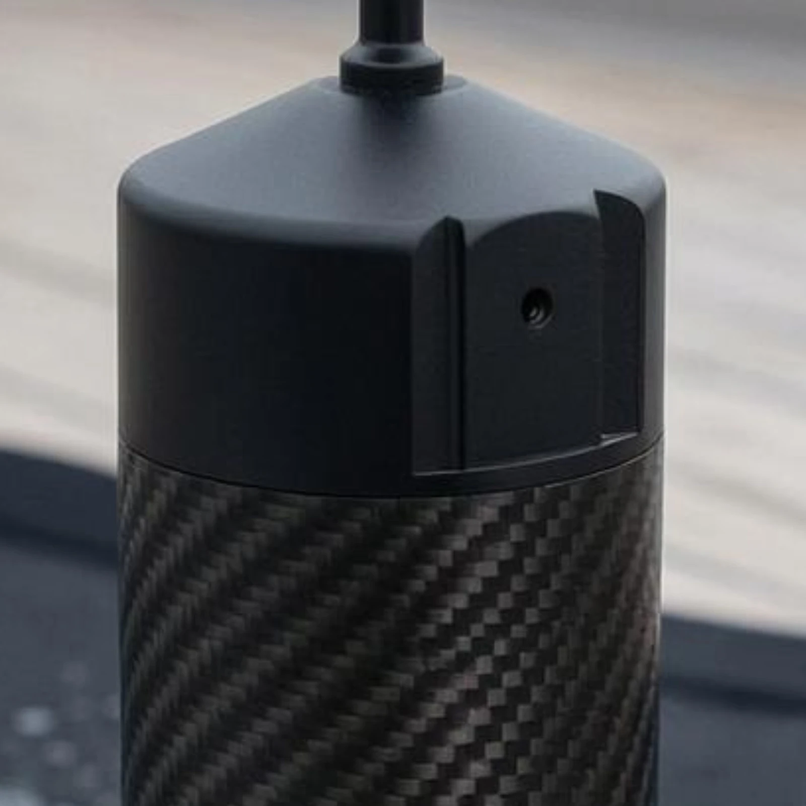 Brazo de flotación ligero fibra carbono para buceo, negro y rojo