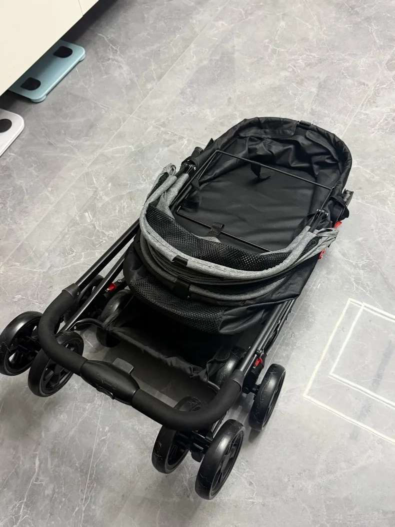 Carrito separable para mascota en exterior