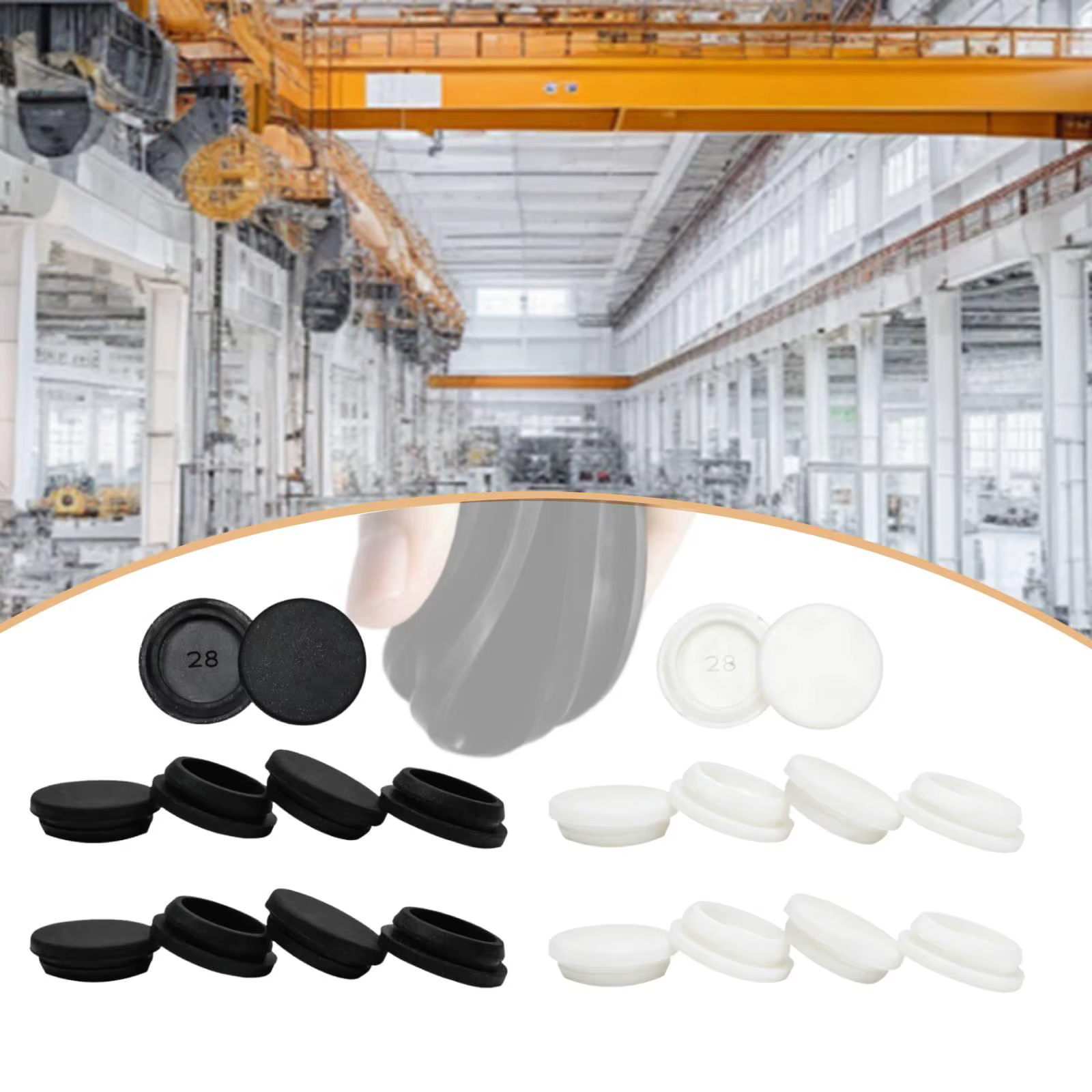 Tapones de silicona impermeables para orificios redondos - imagen 5