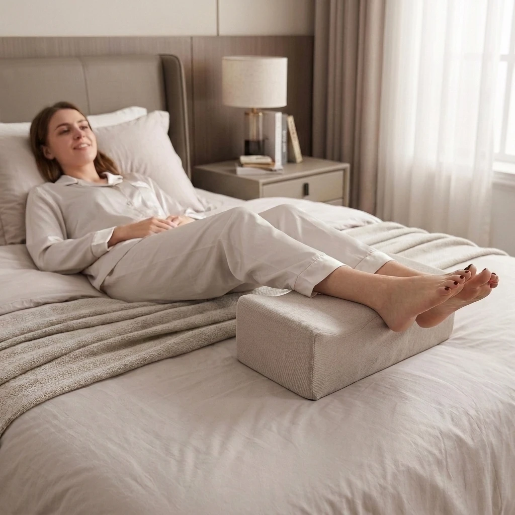 Almohada viscoelástica para piernas y masaje, para gatos y perros
