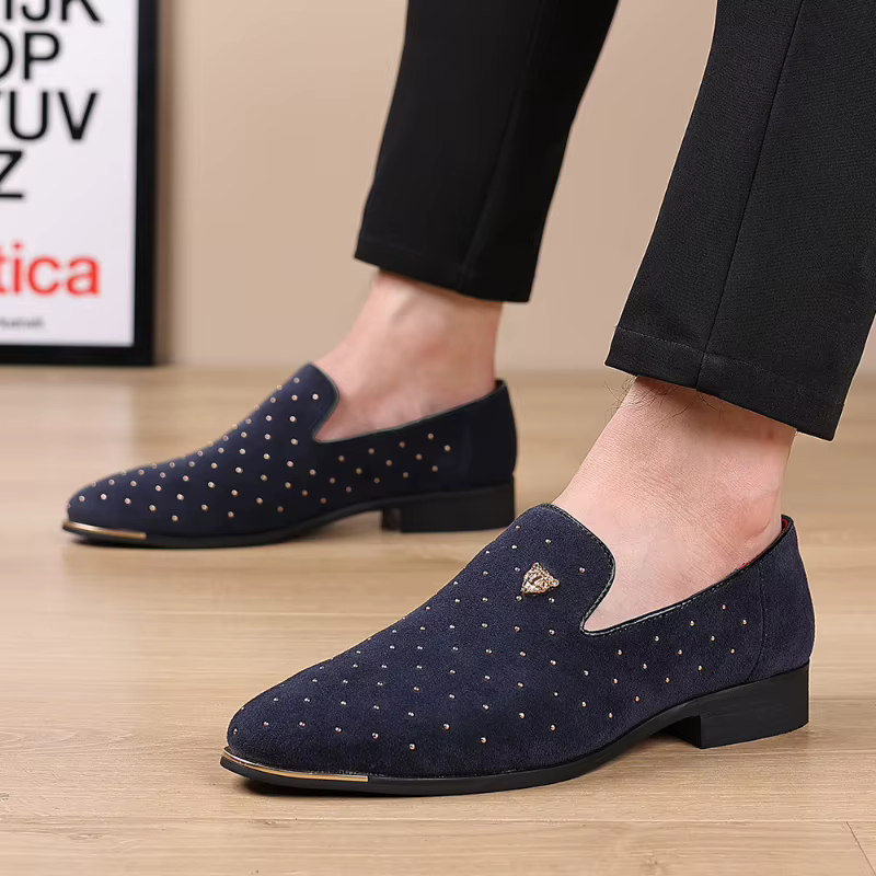 Mocasines de ante para hombre, elegantes y cómodos - imagen 3