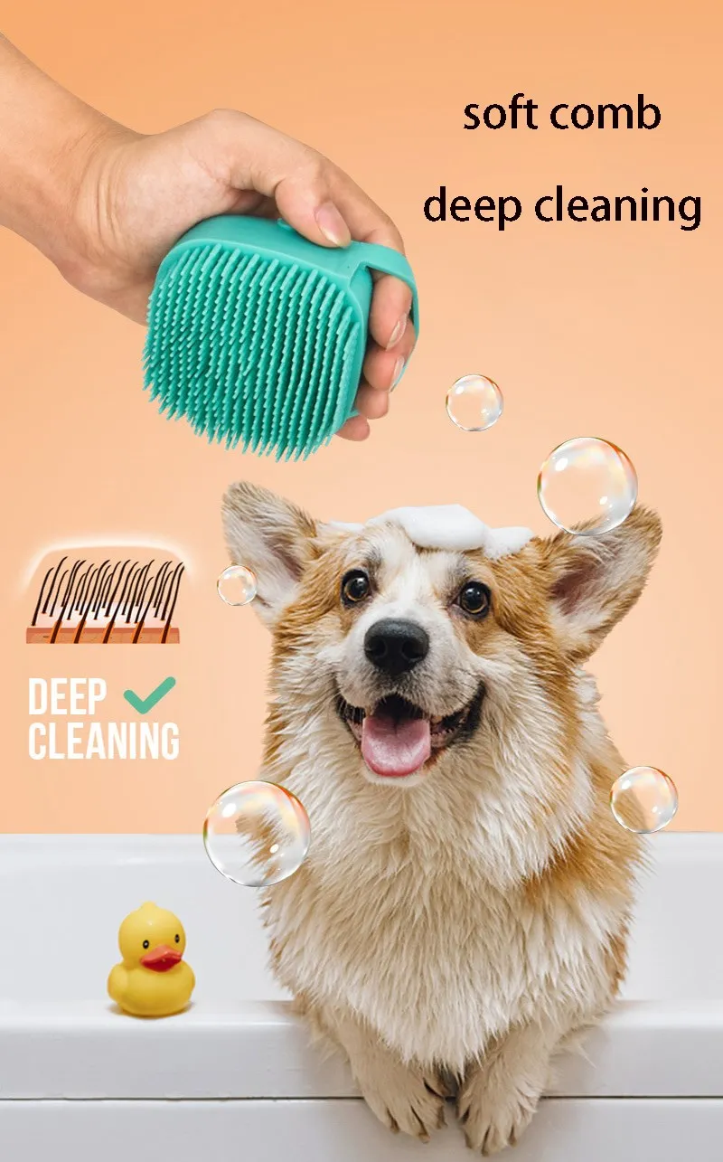 Guantes en uso durante el baño