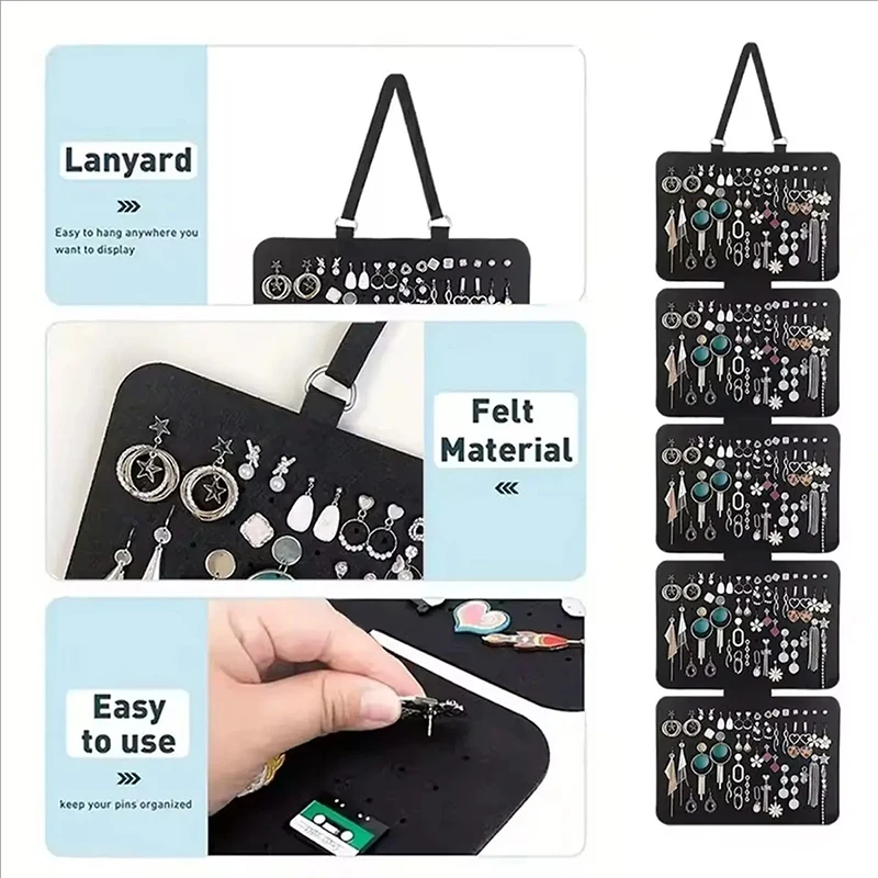 Uso como expositor de insignias y accesorios