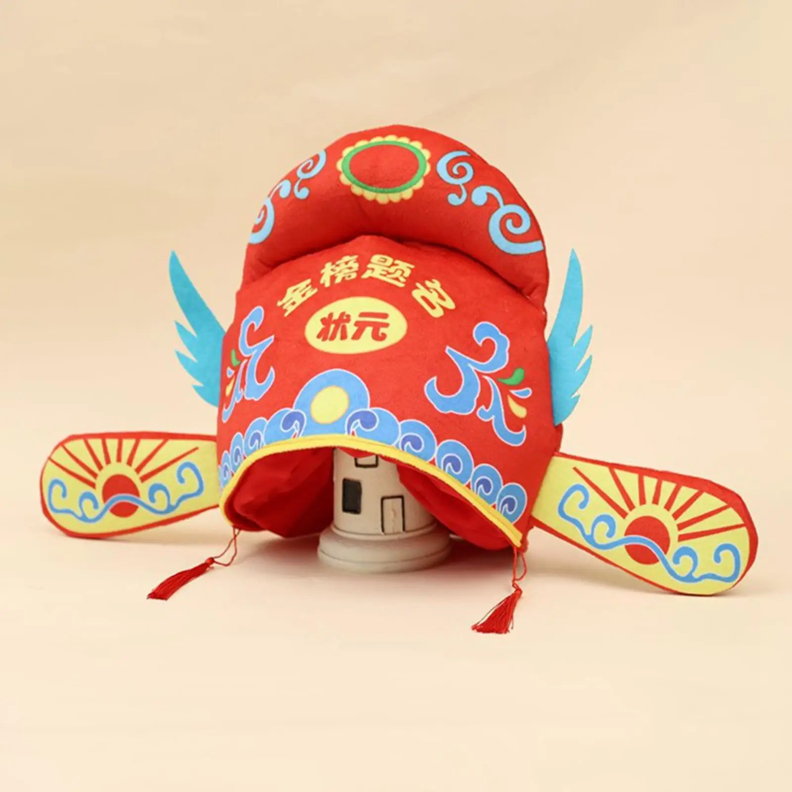 Gorro puesto en persona