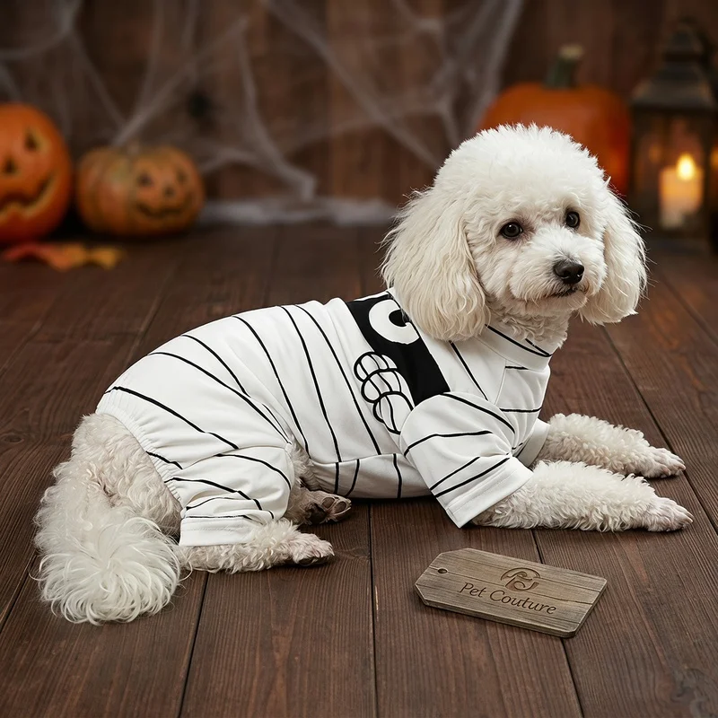 Disfraz Momia Halloween 4 Patas para Perros y Gatos - imagen 5