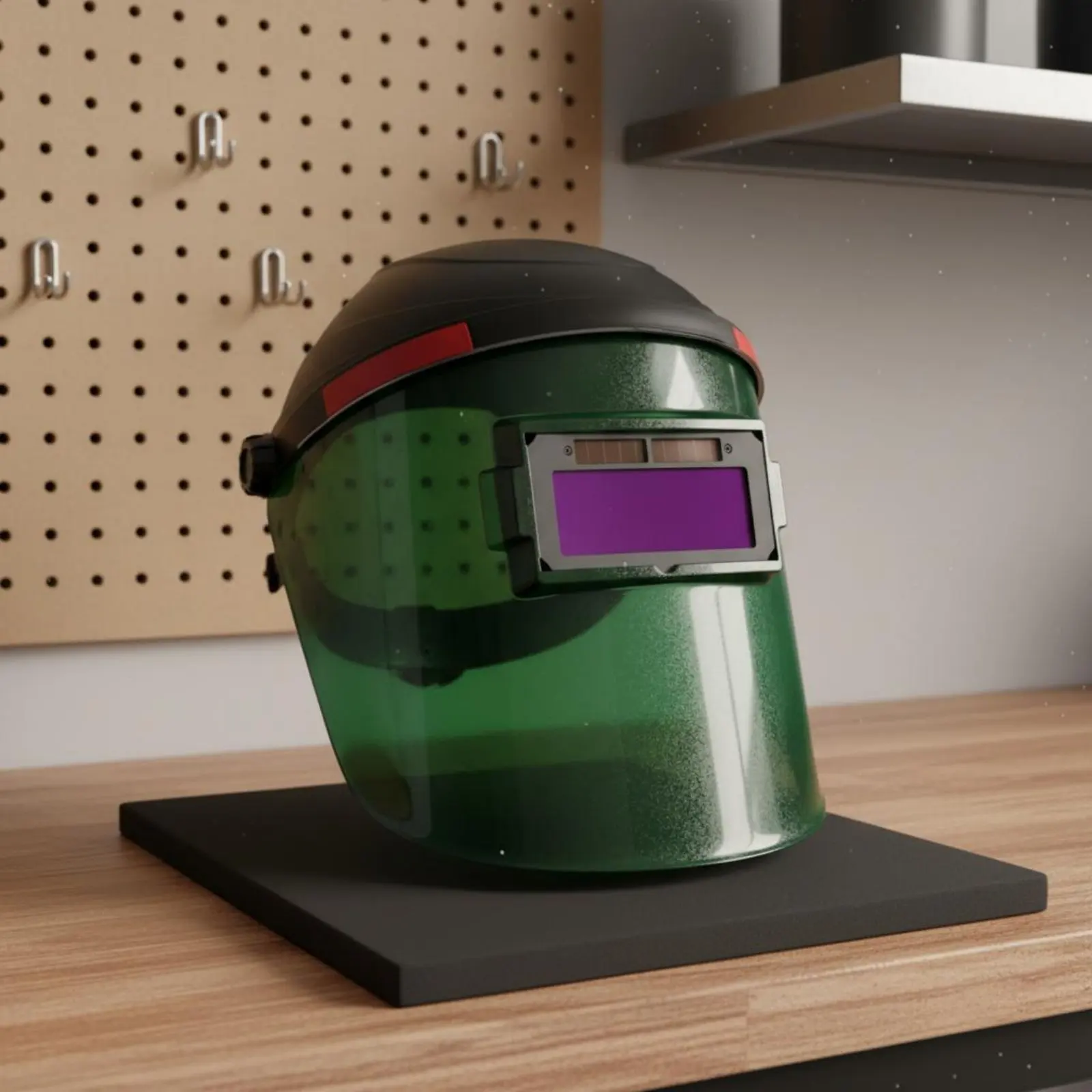 Casco de soldadura automático solar con gran visor oscurecible - imagen 4