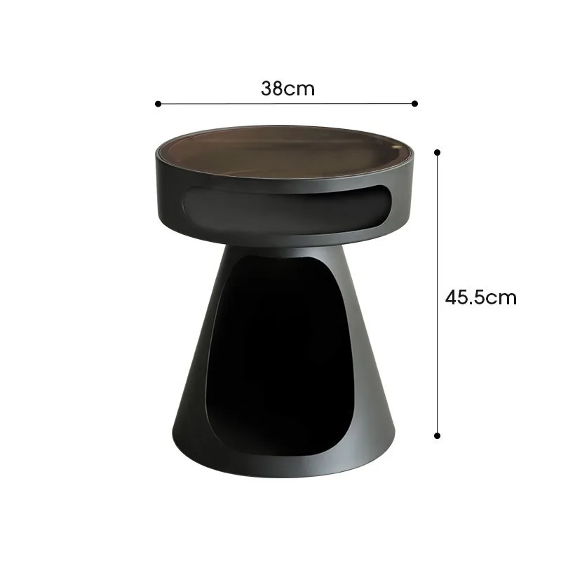Mesa de noche 2 en 1 con cama-casa para gatos pequeños - imagen 4