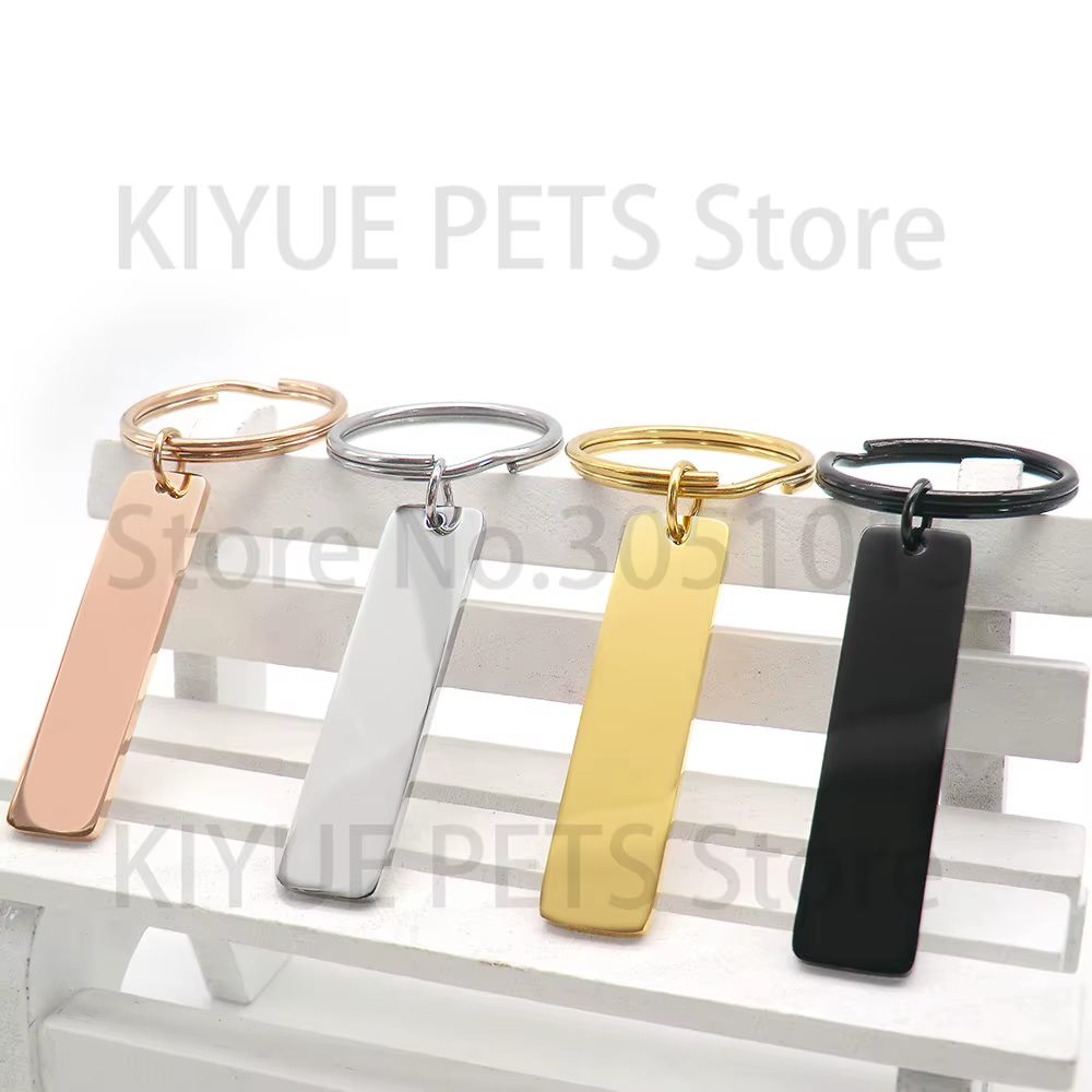Etiquetas identificación acero inoxidable perros gatos personalizables - imagen 5