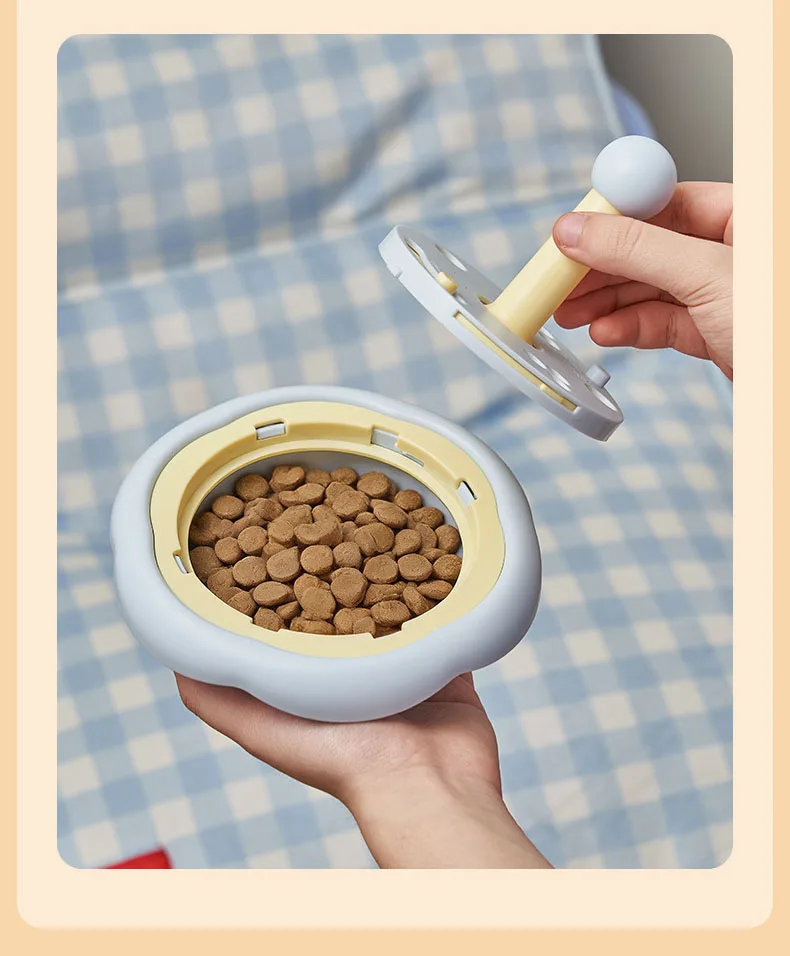 Juguete interactivo dispensador de comida ideal para rutinas