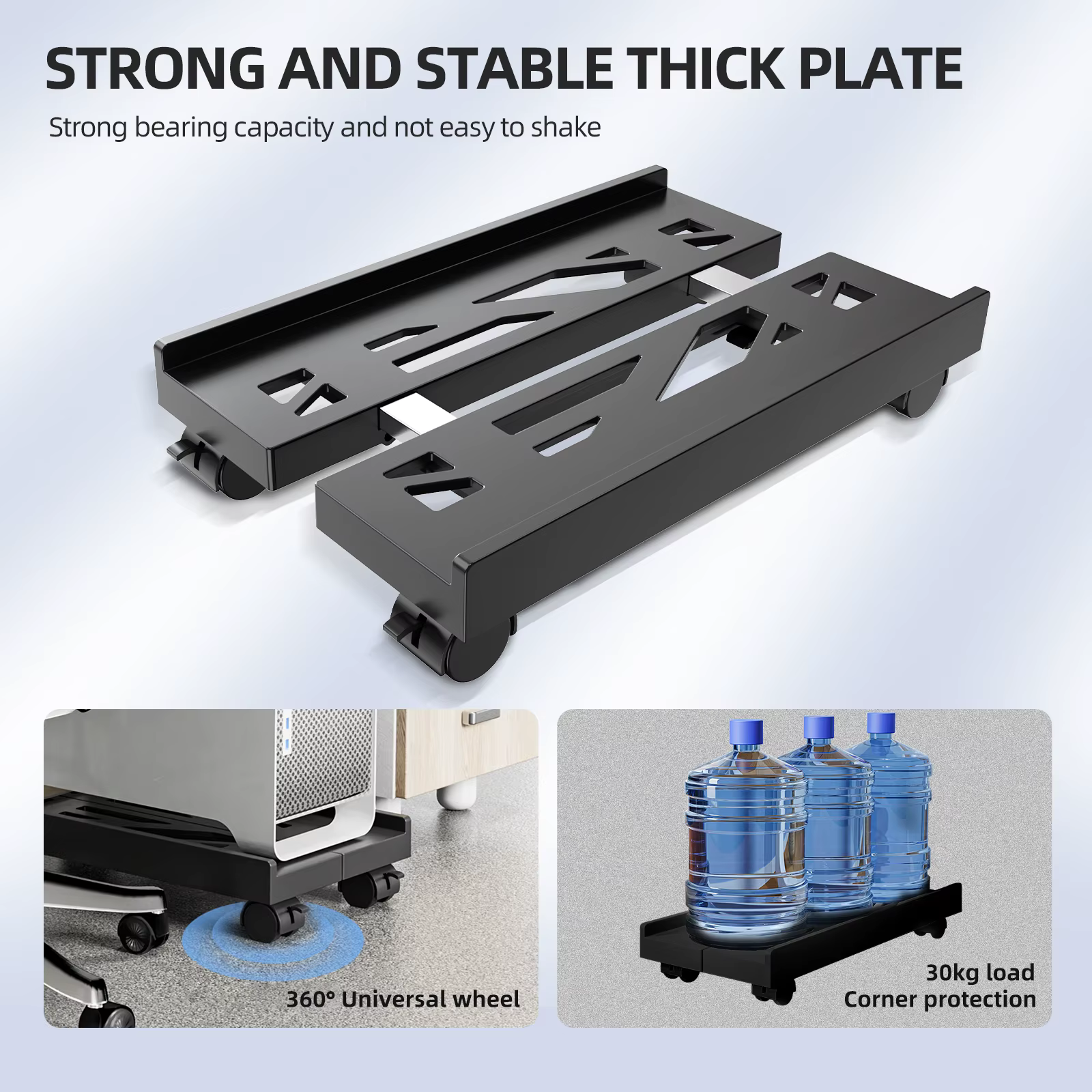 Detalle del ajuste telescópico