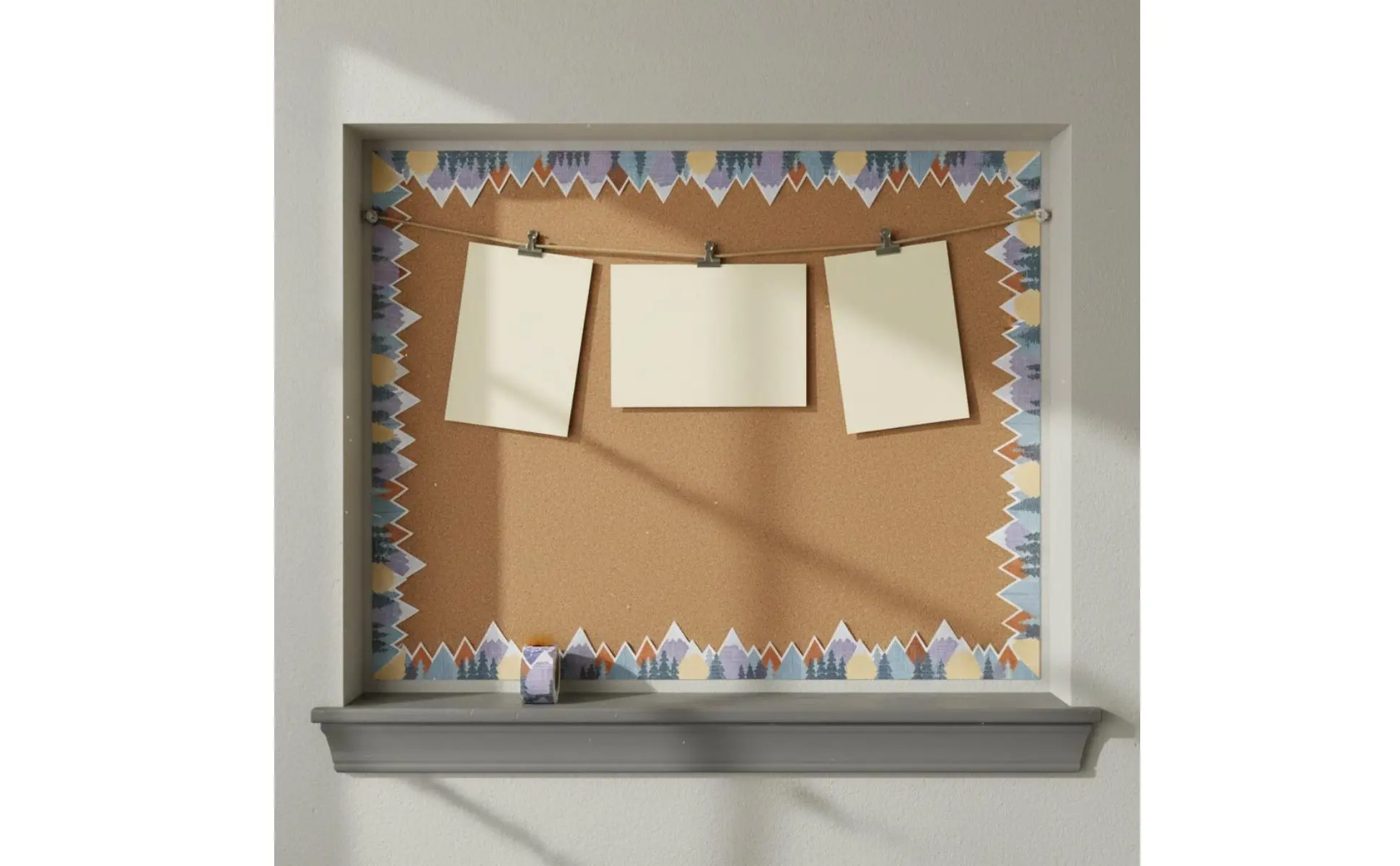 Aplicación y acabado del marco decorativo