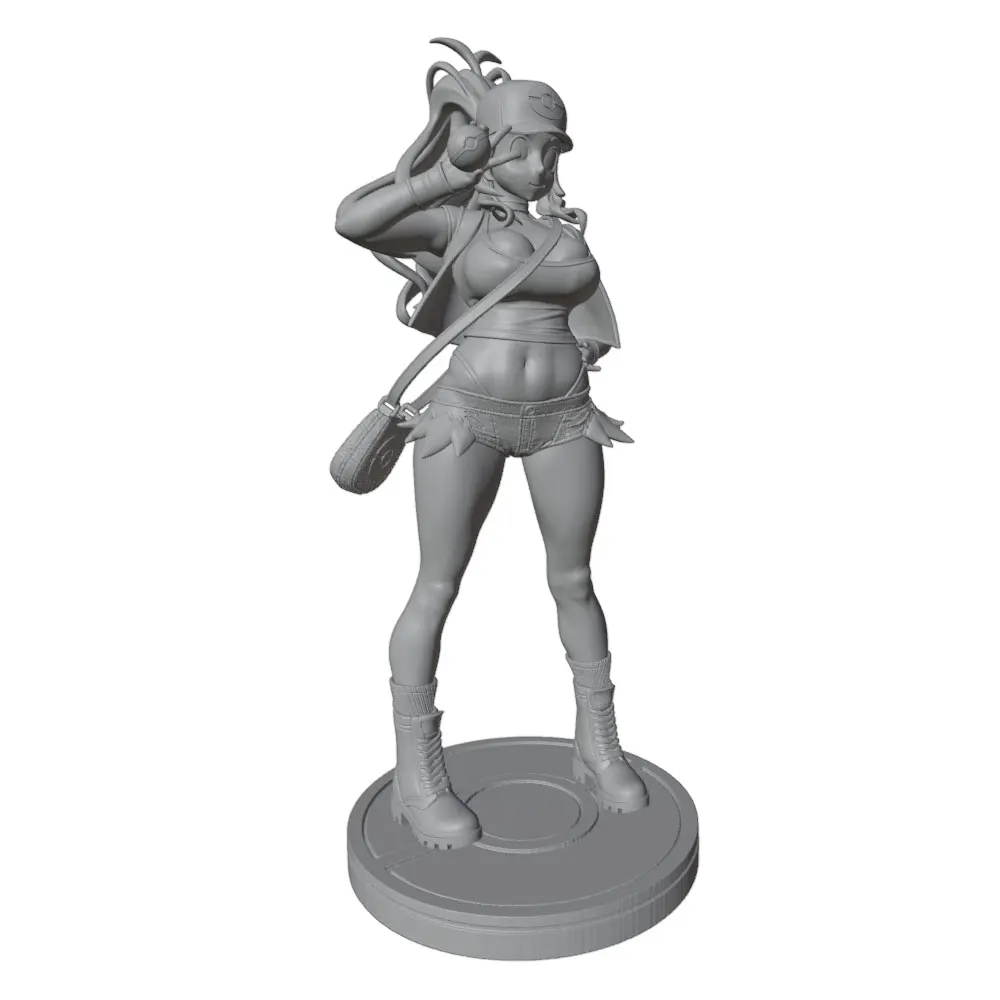 Kit figura resina 3D DIY sin ensamblar – Maqueta miniatura para pintar - imagen 5