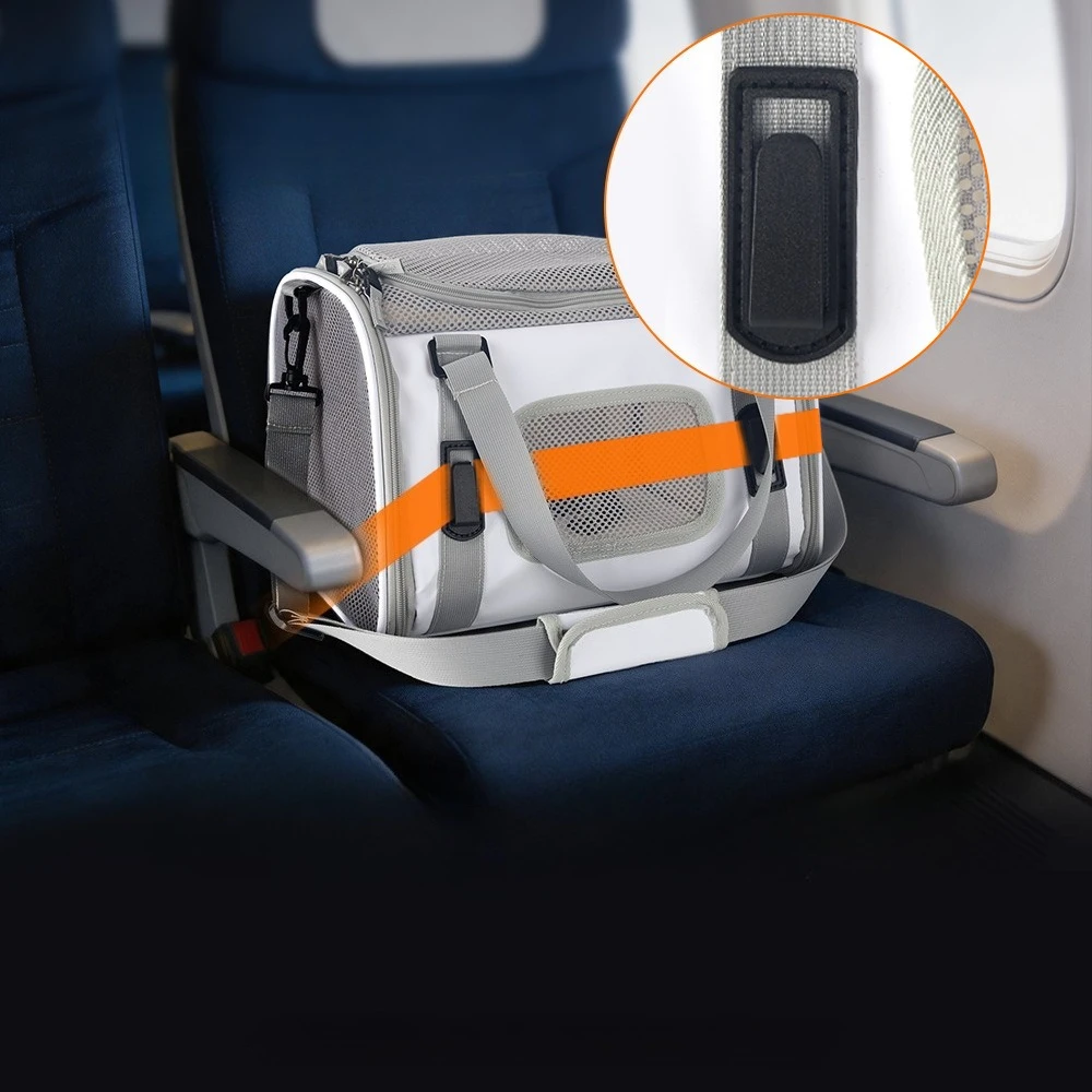 Bolsa de transporte anti-escape con asa, correa para gatos y perros - imagen 4
