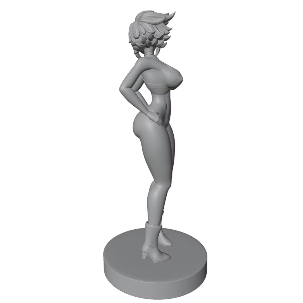Miniatura modelo resina DIY sin montar ni pintar, gris - imagen 3