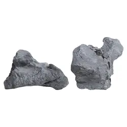 Escultura decorativa imitación piedra para jardín de gatos y perros