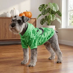 Sudadera de Halloween para perros y gatos con capucha de calabaza