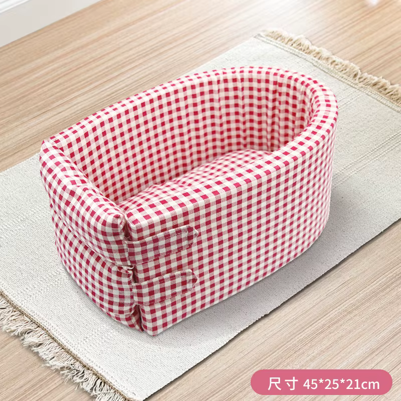 Cama nido universal para gatos y perros pequeños en coche y viaje - imagen 3