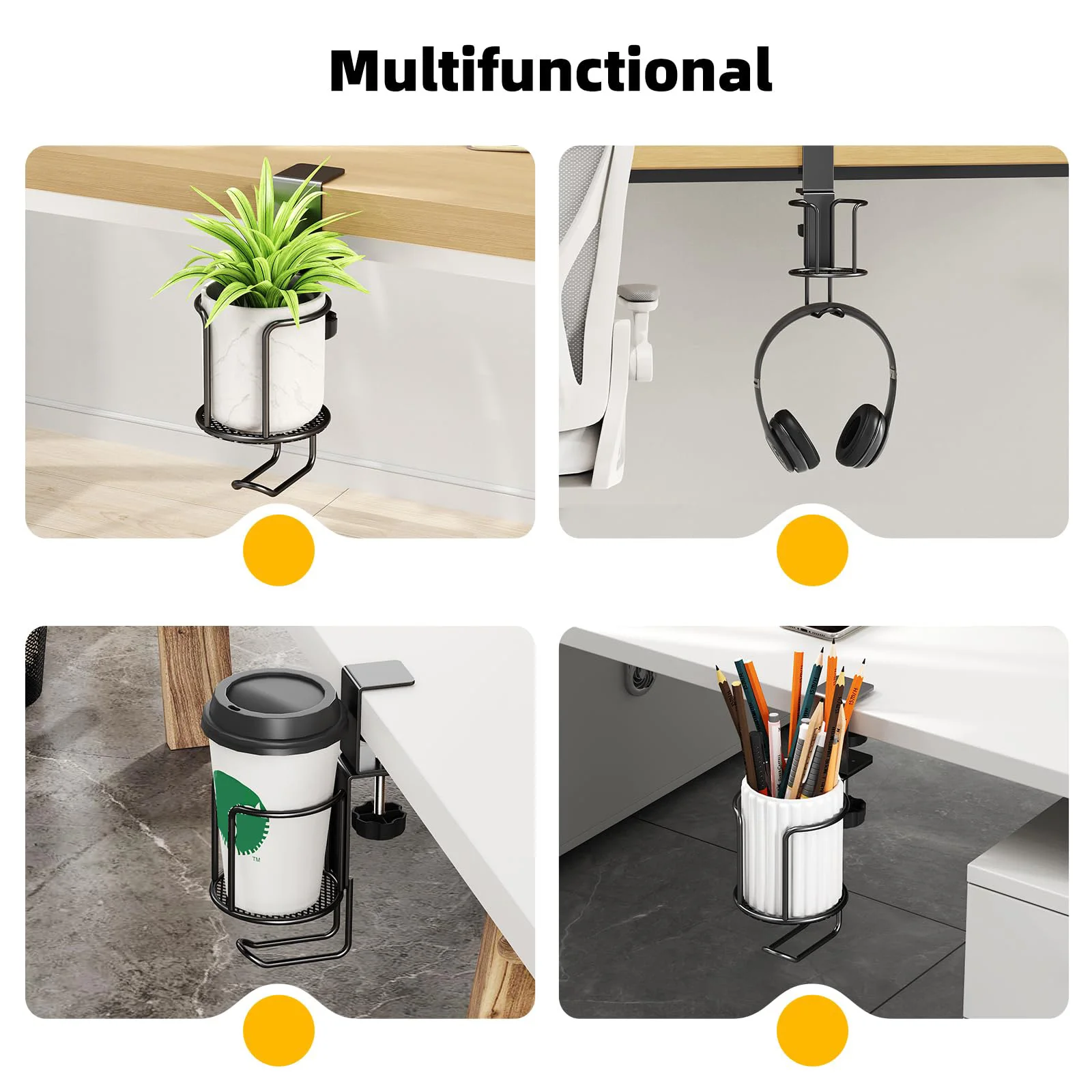 Soporte antideslizante para bebederos de gatos y perros, ajustable - imagen 3