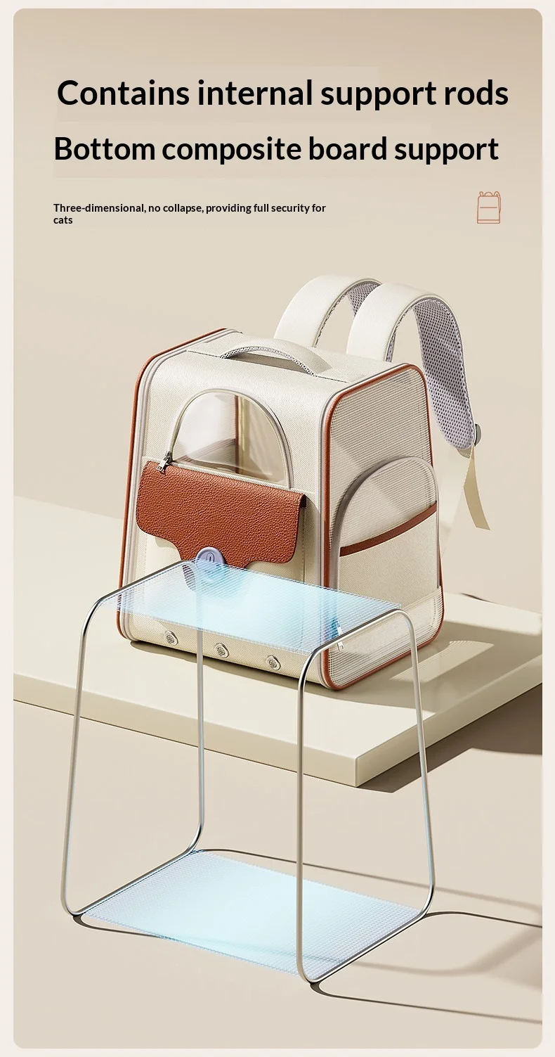 Bolsa transpirable y diseño cómodo para transporte