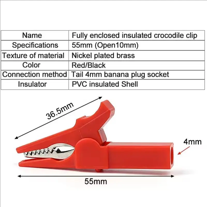 Conector Banana de 4 mm para multímetros