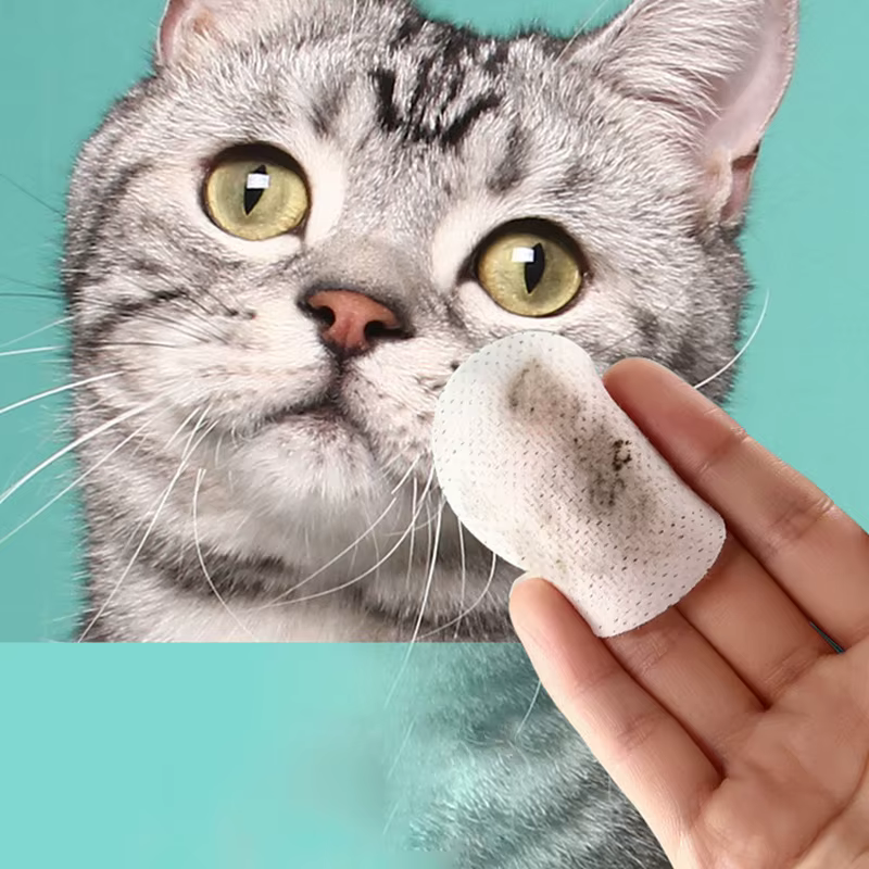 Toallitas húmedas ojos mascotas: limpieza suave para gatos y perros - imagen 2