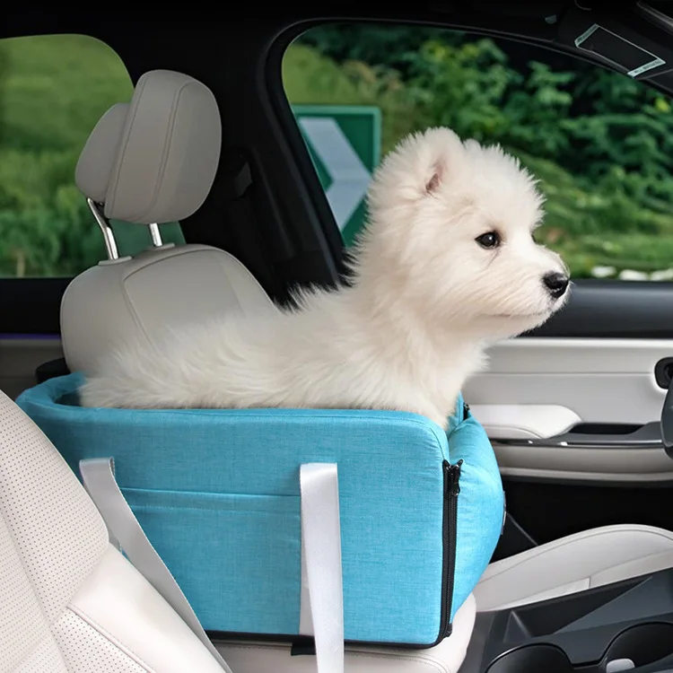 Cojín Consola Central Coche para Gatos y Perros – Viajes y Paseo