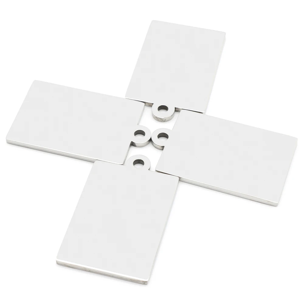 Placa lisa en blanco KIYUE