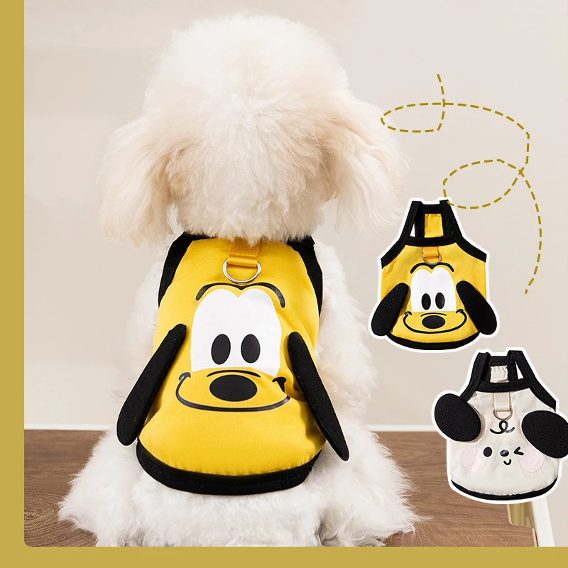 Chaleco de verano para perro con diseño de animales