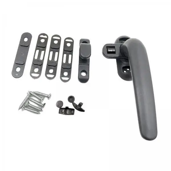 Manilla con cerradura para ventana abatible de aluminio