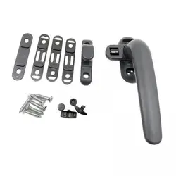 Manilla con cerradura para ventana abatible de aluminio