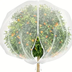 Malla protectora para árboles frutales contra pájaros e insectos
