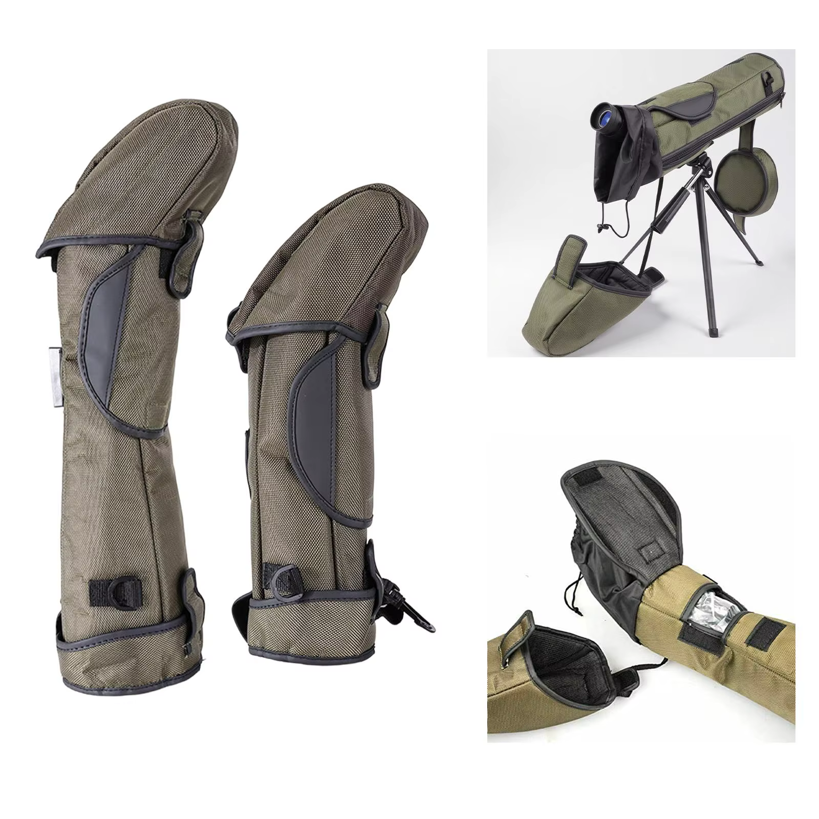 Funda telescopio observación aves – Acolchada, resistente, exterior