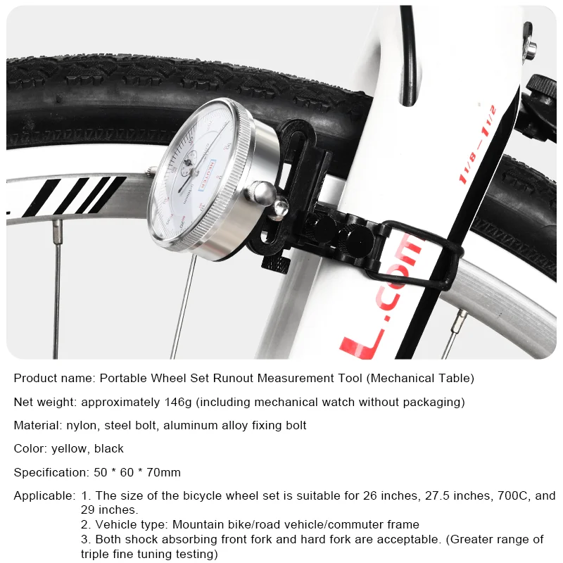 Detalle del indicador de dial del soporte RIDERACE