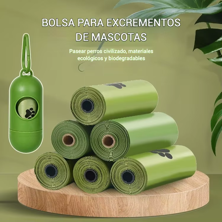 Bolsas biodegradables para excremento de perro – Ecológicas y resistentes - imagen 5