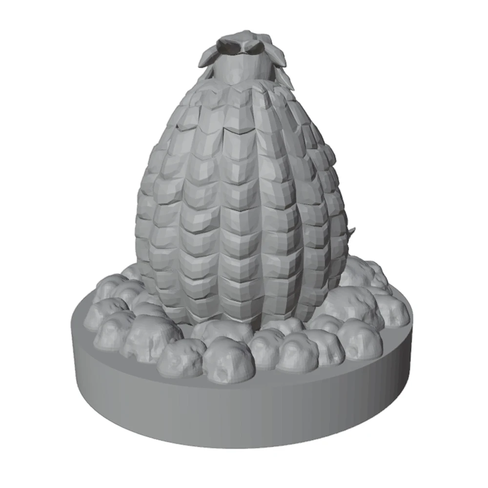 Huevos de dinosaurio para gato y perro – Figuras en resina sin pintar - imagen 5