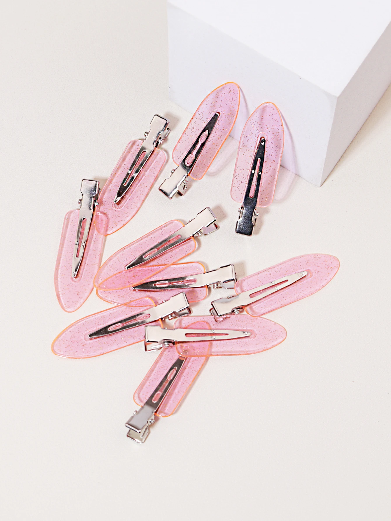 Pinzas transparentes para cabello