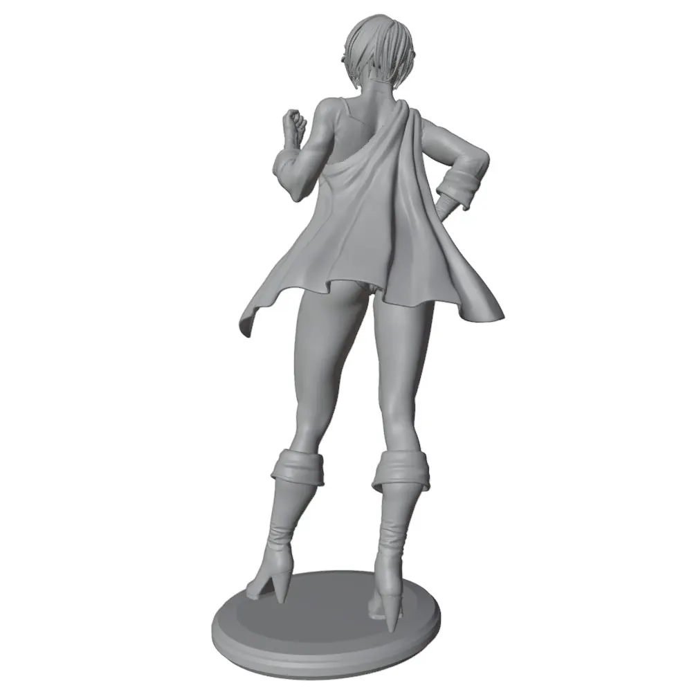Kit miniatura modelo gris impreso en 3D para muñeca DIY sin pintar - imagen 3