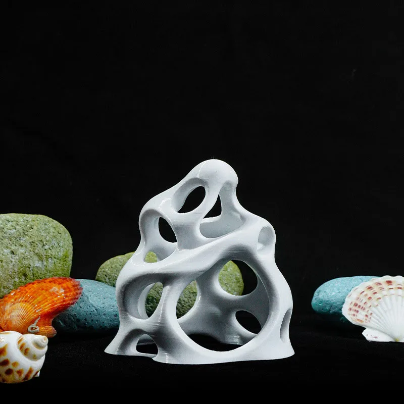 Cueva decorativa 3D para acuario – Refugio para peces y camarones tropicales - imagen 5