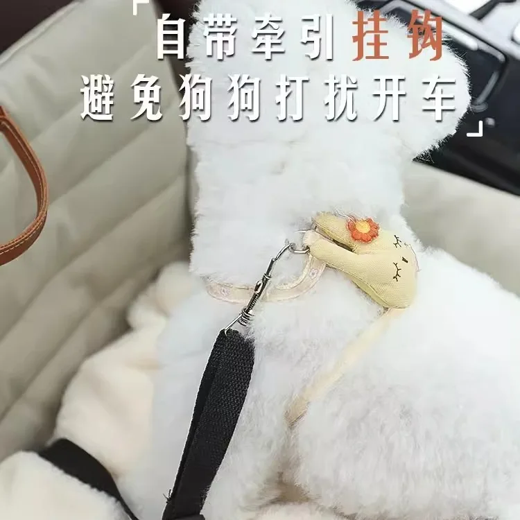 Asiento de seguridad para perros y gatos en el copiloto delantero - imagen 3