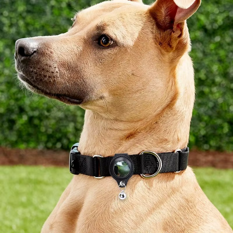 Funda de silicona para AirTag con cierre seguro para mascotas