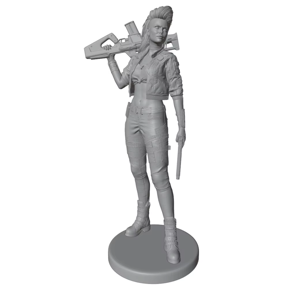 Kit figura resina gris para montar, juguete para gatos y perros - imagen 4